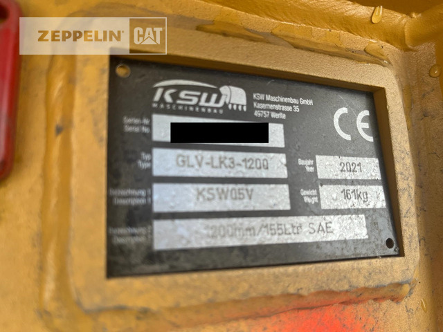 KSW Maschinenbau GmbH GLV 1.200mm, CW05 - Godet pour pelle pour Engins de chantier: photos 3 KSW Maschinenbau GmbH GLV 1.200mm, CW05 - Godet pour pelle pour Engins de chantier: photos 3