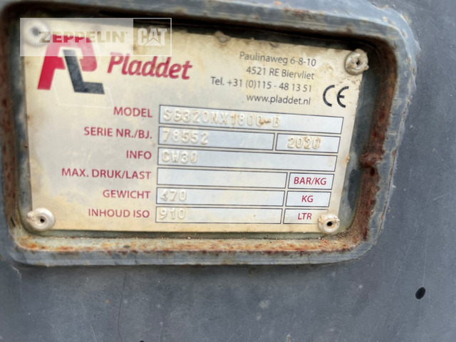 Pladdet B.V. GL1800mm CW30 - Godet pour pelle: photos 3 Pladdet B.V. GL1800mm CW30 - Godet pour pelle: photos 3