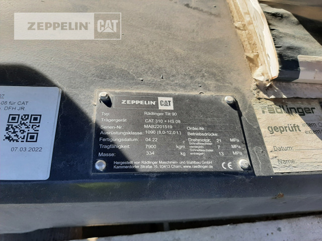 Raedlinger Schwenkmotor HS08 - Attache rapide pour Engins de chantier: photos 5 Raedlinger Schwenkmotor HS08 - Attache rapide pour Engins de chantier: photos 5