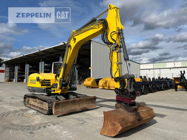 Pelle sur chenille Wacker ET145: photos 7