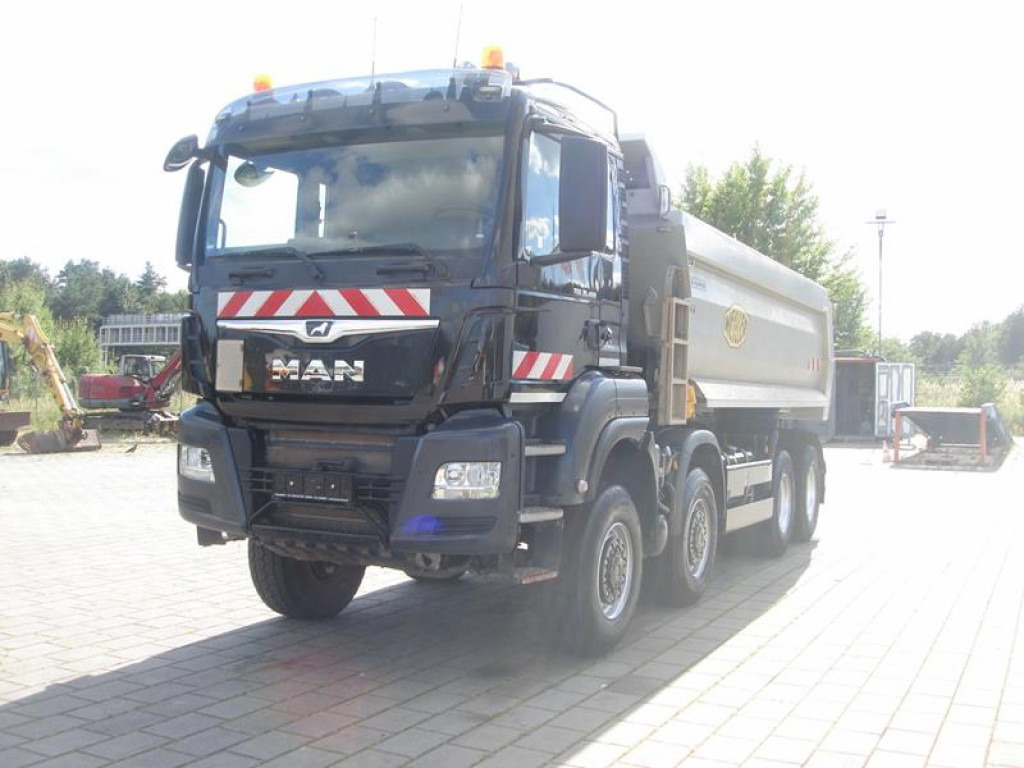 MAN MAN TG-S 4 Achs Muldenkipper 35.460 8x6 Meiller 18m³ - Camion benne: photos 2 MAN MAN TG-S 4 Achs Muldenkipper 35.460 8x6 Meiller 18m³ - Camion benne: photos 2