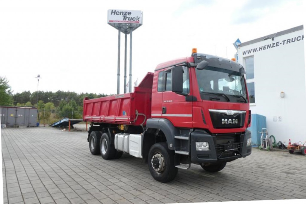 MAN TG-S 26.440 6x6 3-Achs Allradkipper Meiller - Camion benne: photos 1 MAN TG-S 26.440 6x6 3-Achs Allradkipper Meiller - Camion benne: photos 1
