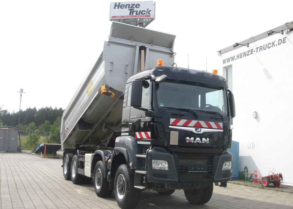 MAN TG-S 35.460 8x6 4 Achs Muldenkipper Meiller 18m³ - Tombereau: photos 1 MAN TG-S 35.460 8x6 4 Achs Muldenkipper Meiller 18m³ - Tombereau: photos 1