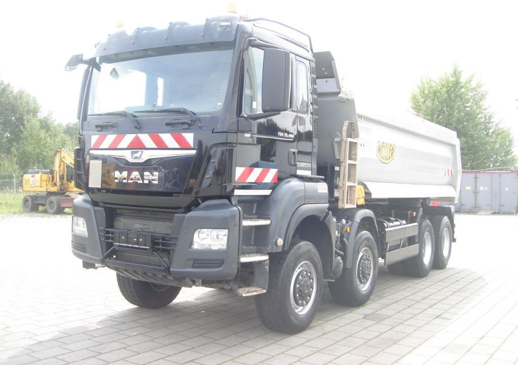 MAN TG-S 35.460 8x6 4 Achs Muldenkipper Meiller 18m³ - Camion multibenne: photos 3 MAN TG-S 35.460 8x6 4 Achs Muldenkipper Meiller 18m³ - Camion multibenne: photos 3