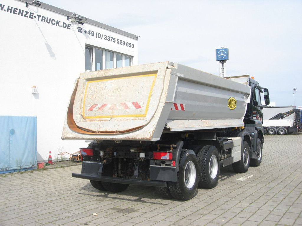 MAN TG-S 35.460 8x6 4 Achs Muldenkipper Meiller 18m³ - Camion multibenne: photos 5 MAN TG-S 35.460 8x6 4 Achs Muldenkipper Meiller 18m³ - Camion multibenne: photos 5