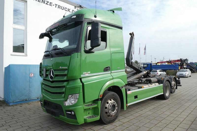 Mercedes-Benz Actros neu 2546 L 6x2 Abrollkipper Meiller - Camion ampliroll: photos 1 Mercedes-Benz Actros neu 2546 L 6x2 Abrollkipper Meiller - Camion ampliroll: photos 1
