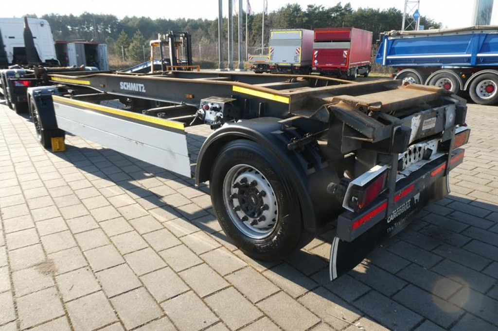 SCHMITZ GOTHA SCHMITZ GOTHA Abrollcontainernanhänger Containeranhänger ACF 18 S -Schlitten - Remorque ampliroll/ Multibenne: photos 4 SCHMITZ GOTHA SCHMITZ GOTHA Abrollcontainernanhänger Containeranhänger ACF 18 S -Schlitten - Remorque ampliroll/ Multibenne: photos 4