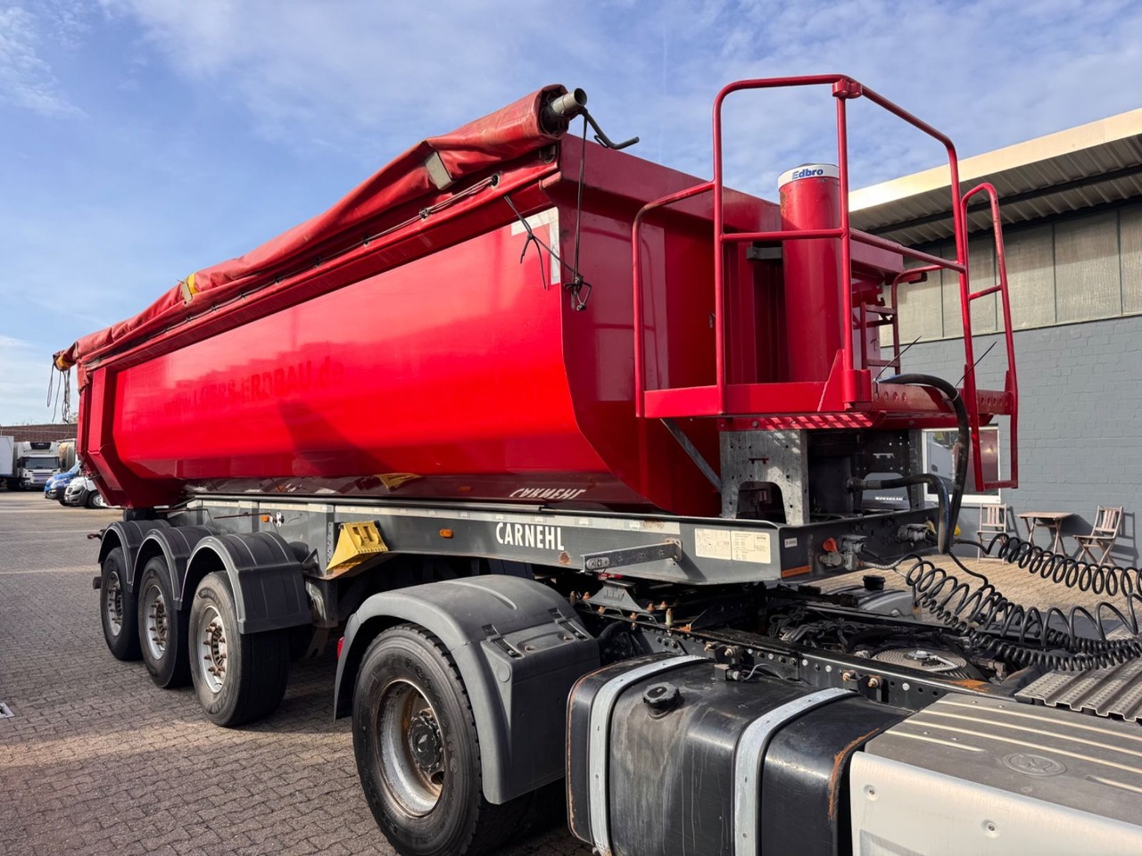 Carnehl CHKS /HH 24m³ HARDOX Stahlmulde Liftachse - Semi-remorque benne: photos 5 Carnehl CHKS /HH 24m³ HARDOX Stahlmulde Liftachse - Semi-remorque benne: photos 5