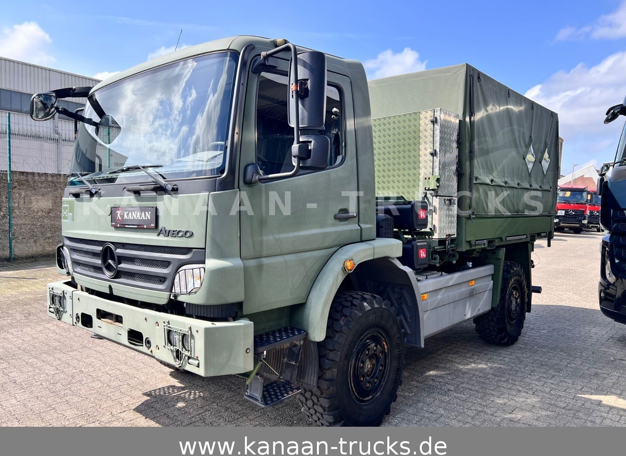 Mercedes-Benz 1018 Atego 4x4 Allrad Miltär Camper Expedition - Camion porte-conteneur/ Caisse mobile: photos 2 Mercedes-Benz 1018 Atego 4x4 Allrad Miltär Camper Expedition - Camion porte-conteneur/ Caisse mobile: photos 2